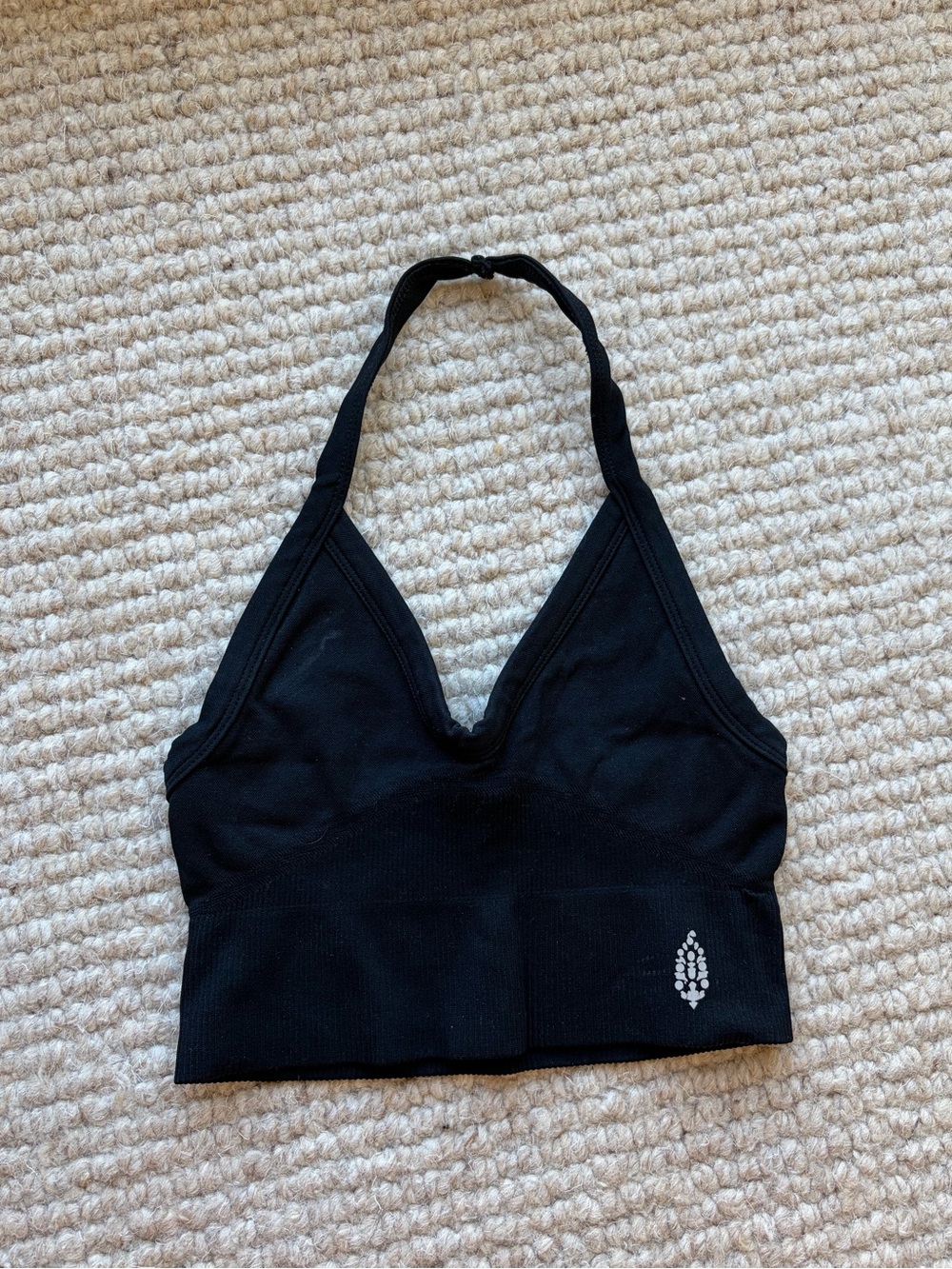FP Movement Black Halter Bralette/ workout top Women's Intimates